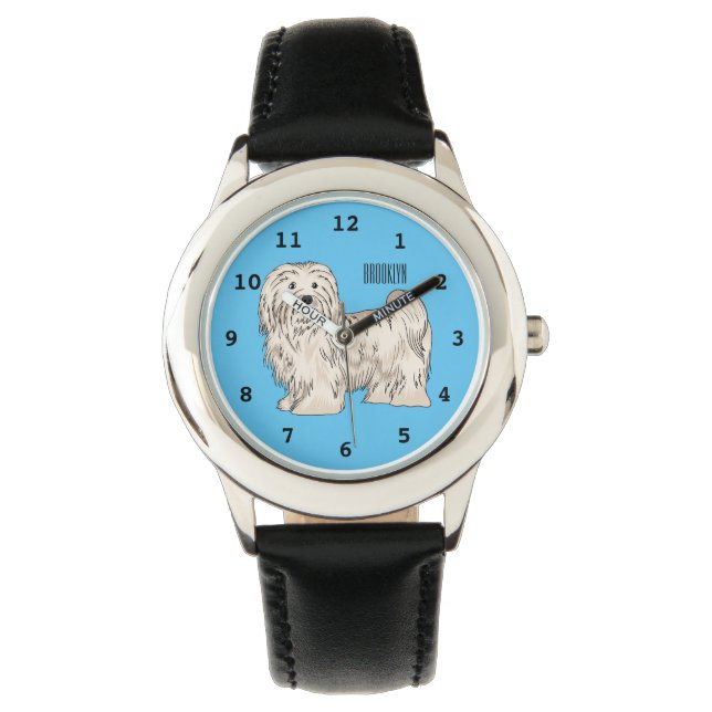 Afbeelding van de Havanese cartoon Horloge (Voorkant)