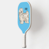 Afbeelding van de Havanese cartoon Pickleball Paddle (Links)