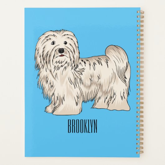 Afbeelding van de Havanese cartoon Planner (Achterkant)