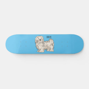 Afbeelding van de Havanese cartoon Skateboard