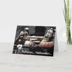 Afbeelding van de herfst Pumpkins voor vriendschap Kaart