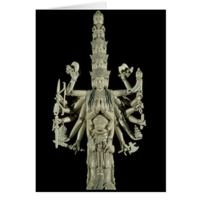 Afbeelding van de Hindu Goddess Kali (Voorkant)