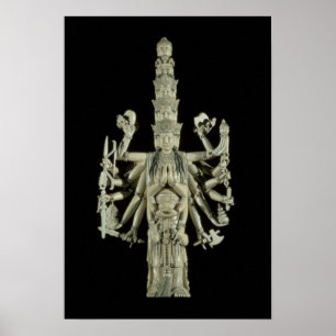 Afbeelding van de Hindu Goddess Kali Poster