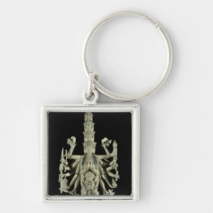 Afbeelding van de Hindu Goddess Kali Sleutelhanger
