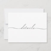 Afbeelding van de kaart met handgetekende bloemen (Voorkant)