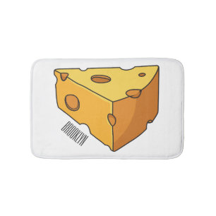 Afbeelding van de kaascartoon badmat
