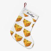 Afbeelding van de kaascartoon kleine kerstsok (Voorkant (Hangend))