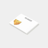 Afbeelding van de kaascartoon post-it® notes (Schuin)