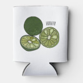 Afbeelding van de Kaffir-limoen Blikjeskoeler (Voorkant)