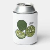 Afbeelding van de Kaffir-limoen Blikjeskoeler (Blikje Achterkant)