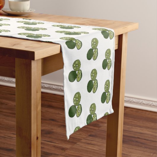 Afbeelding van de Kaffir-limoen Korte Tafelloper (Voorbeeld)