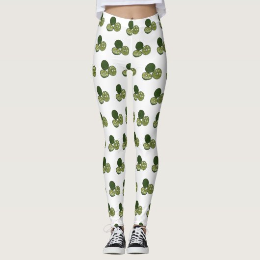 Afbeelding van de Kaffir-limoen Leggings (Voorkant)