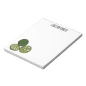 Afbeelding van de Kaffir-limoen Notitieblok (Gedraaid)