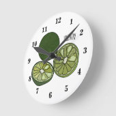 Afbeelding van de Kaffir-limoen Ronde Klok (Hoek)