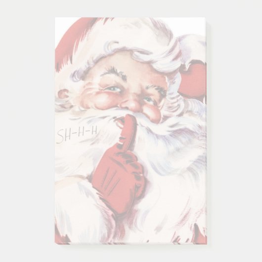 afbeelding van de kerstman post-it® notes (Voorkant)