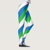 Afbeelding van de nationale vlag van Sierra Leone Leggings (Rechts)