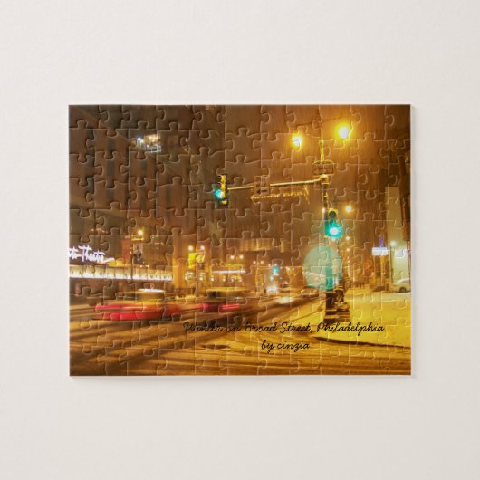 Afbeelding van de Puzzle winter Legpuzzel (Horizontaal)