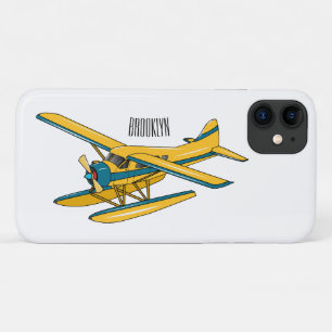 Afbeelding van de Seaplane cartoon iPhone 11 Hoesje