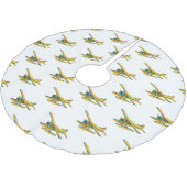 Afbeelding van de Seaplane cartoon Kerstboom Rok (Gekanteld)