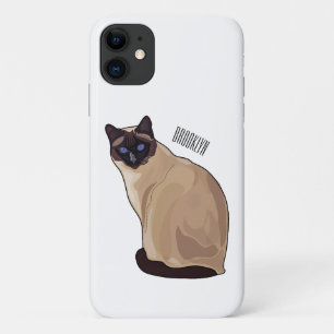 Afbeelding van de Siamese cartoon iPhone 11 Hoesje