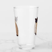 Afbeelding van de Siamese cartoon Glas (Links)