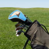 Afbeelding van de Siamese cartoon Golfheadcover (Insitu)