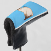 Afbeelding van de Siamese cartoon Golfheadcover (3/4 voorkant)