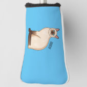 Afbeelding van de Siamese cartoon Golfheadcover (Draai 90)