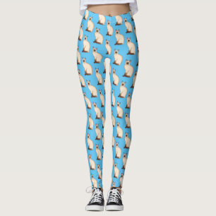 Afbeelding van de Siamese cartoon Leggings