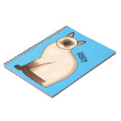 Afbeelding van de Siamese cartoon Notitieboek (Linkerzijde)