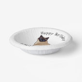 Afbeelding van de Siamese cartoon Papieren Kommen (Gebogen)