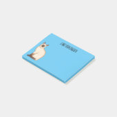 Afbeelding van de Siamese cartoon Post-it® Notes (Schuin)