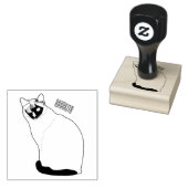 Afbeelding van de Siamese cartoon Rubberstempel (Gestempeld)