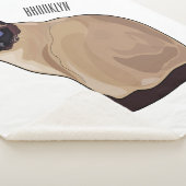 Afbeelding van de Siamese cartoon Sherpa Deken (3/4)