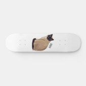 Afbeelding van de Siamese cartoon Skateboard (Horizontaal)