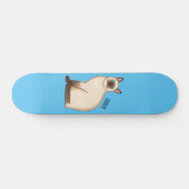 Afbeelding van de Siamese cartoon Skateboard (Horizontaal)