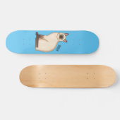 Afbeelding van de Siamese cartoon Skateboard (Horizontaal)