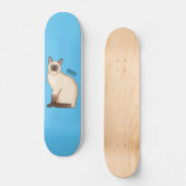 Afbeelding van de Siamese cartoon Skateboard (Voorkant)