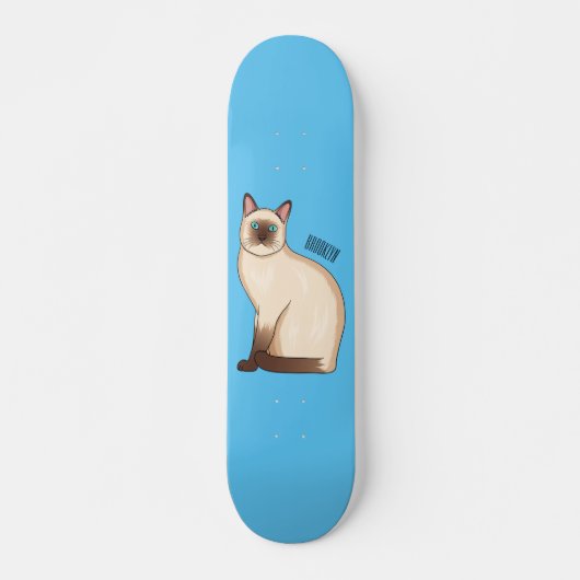 Afbeelding van de Siamese cartoon Skateboard (Voorkant)