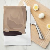 Afbeelding van de Siamese cartoon Theedoek (Quarter Fold)