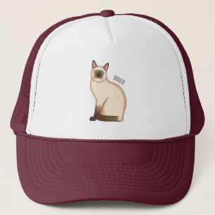 Afbeelding van de Siamese cartoon Trucker Pet