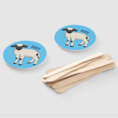 Afbeelding van de Valais Blwlese-cartoon Handwaaier (Niet-gemonteerd)