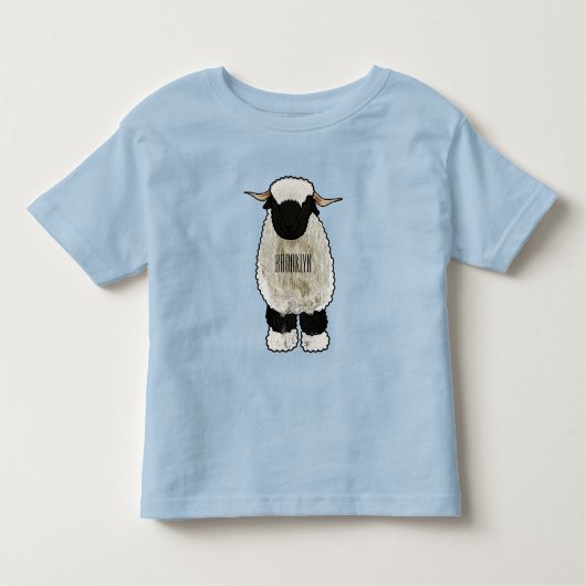 Afbeelding van de Valais Blwlese-cartoon Kinder Shirts (Voorkant)
