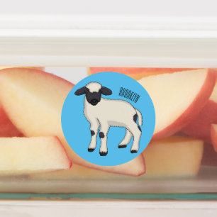 Afbeelding van de Valais Blwlese-cartoon Labels