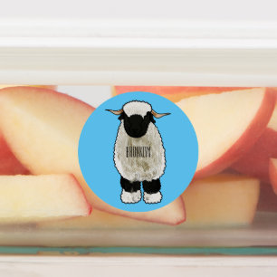 Afbeelding van de Valais Blwlese-cartoon Labels