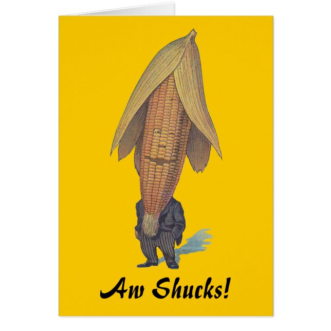  AFBEELDING VAN DE VVN ANTHROPOMORFISCHE CORN MAN  (Voorkant)