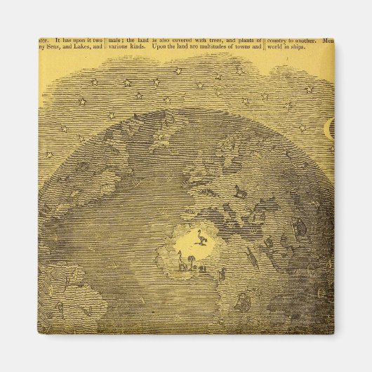 Afbeelding van de wereld magneet (Voorkant)
