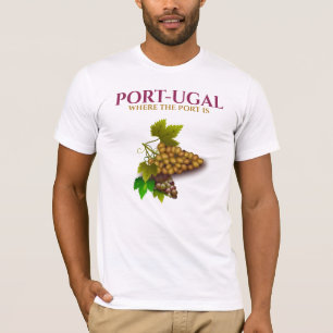 Afbeelding van de wijnkelder van de haven t-shirt