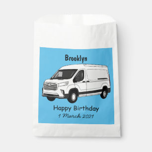 Afbeelding van Delivery van cartoon Bedankzakje