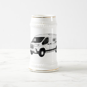 Afbeelding van Delivery van cartoon Bierpul